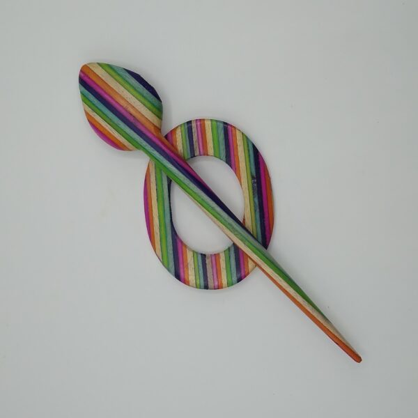 Rainbow - Shawl pin