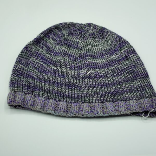 Striped Tencel Beanie