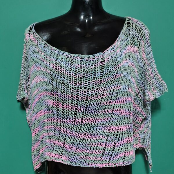 Loose Knit Mesh Top
